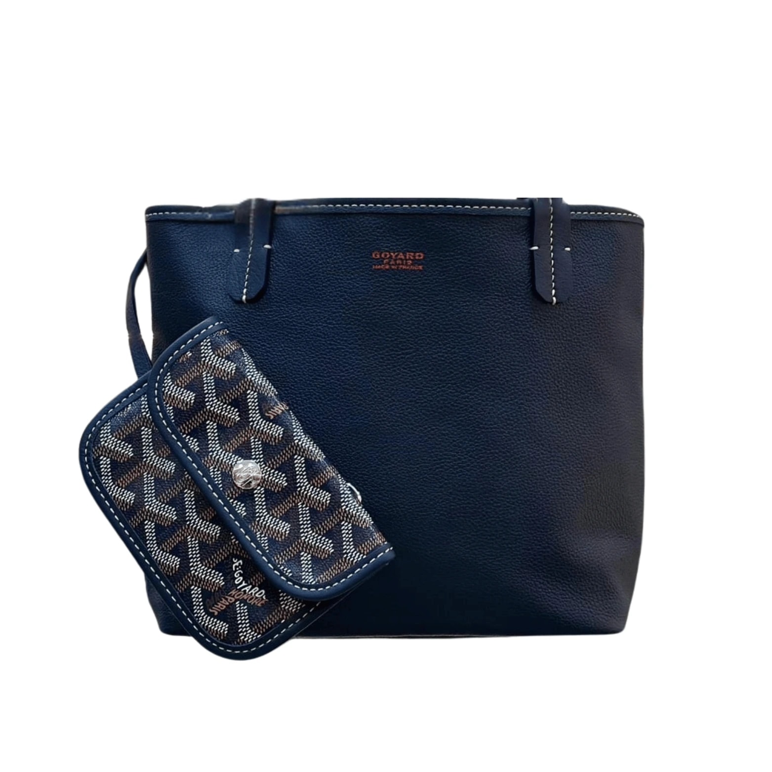 Goyard Bag | Anjou Mini Navy Blue