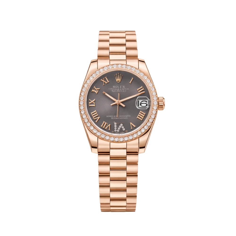 Rolex Datejust – Diamond Bezel Black Dial