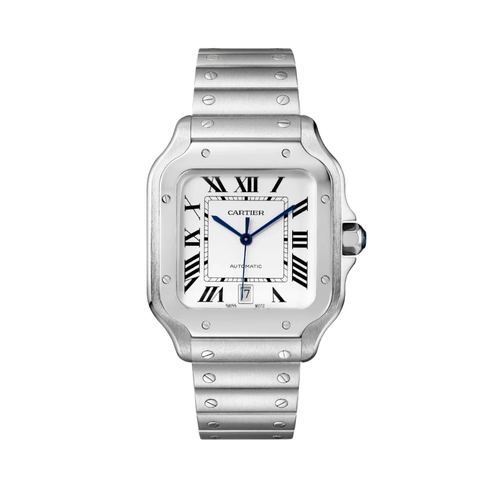 Cartier Santos de Cartier – Stainless Steel Silvered