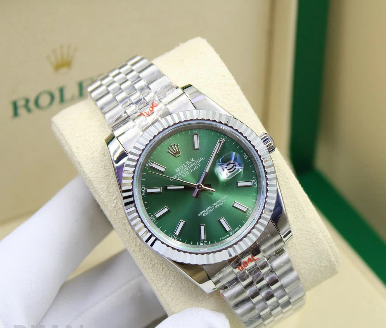 Rolex Watch | Datejust Green