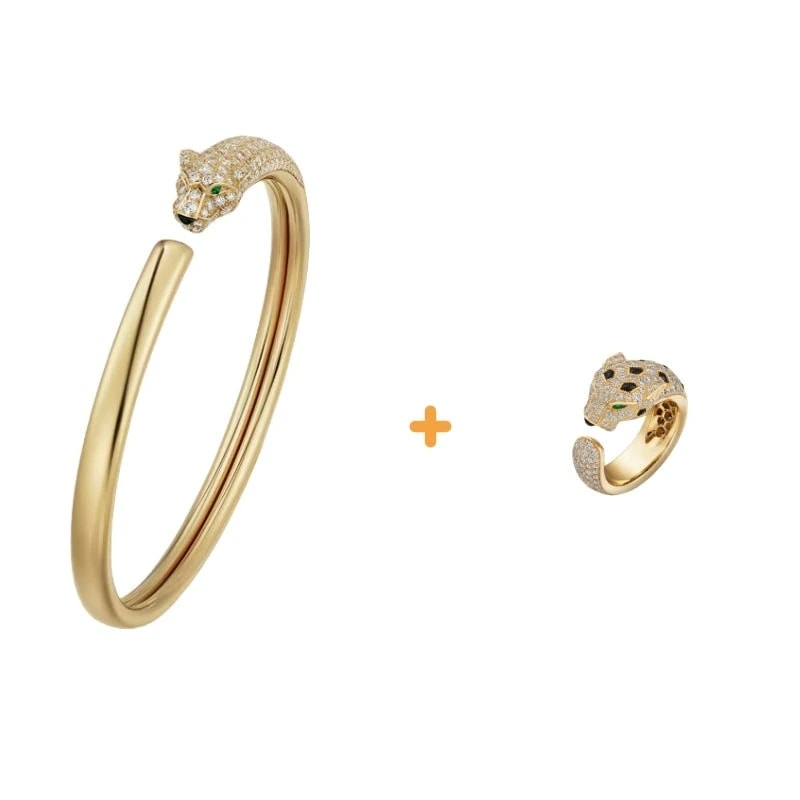 Cartier Panthere de Set | Bracelet & Ring (503695140-503825693)