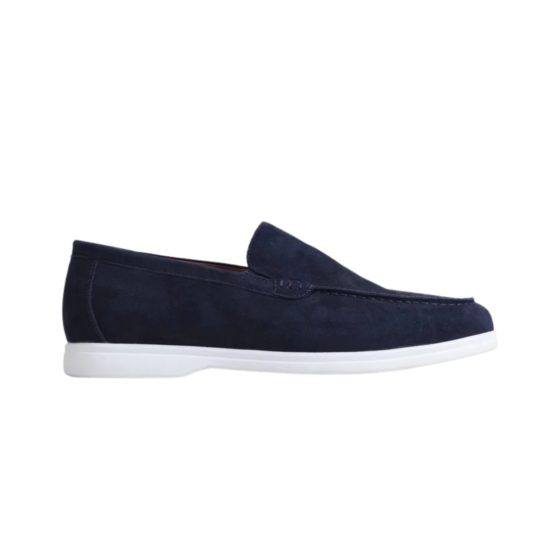 Loro Piana Summer Walk Suede Loafers (SH-LP-038-36)