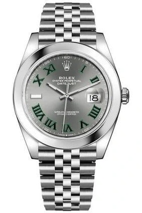 Rolex Datejust – Grey Dial Silver Steel (126300-slgrj)