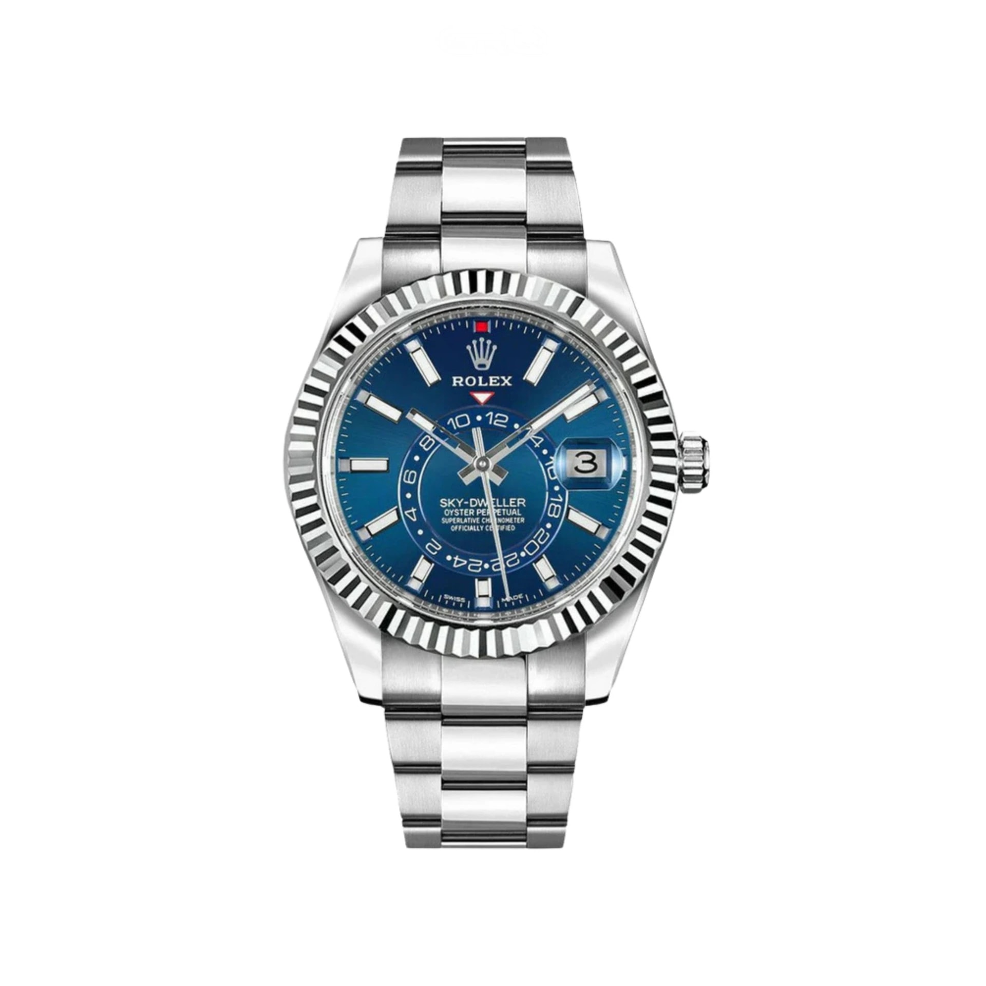 Rolex Sky-Dweller – Blue Dial Silver