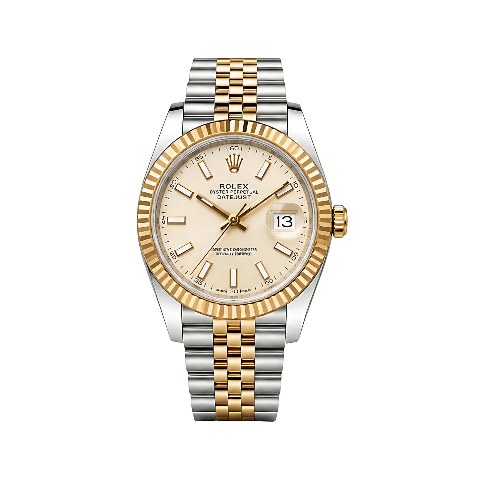 Rolex Datejust – Champagne Dial Two Tone Silver Gold