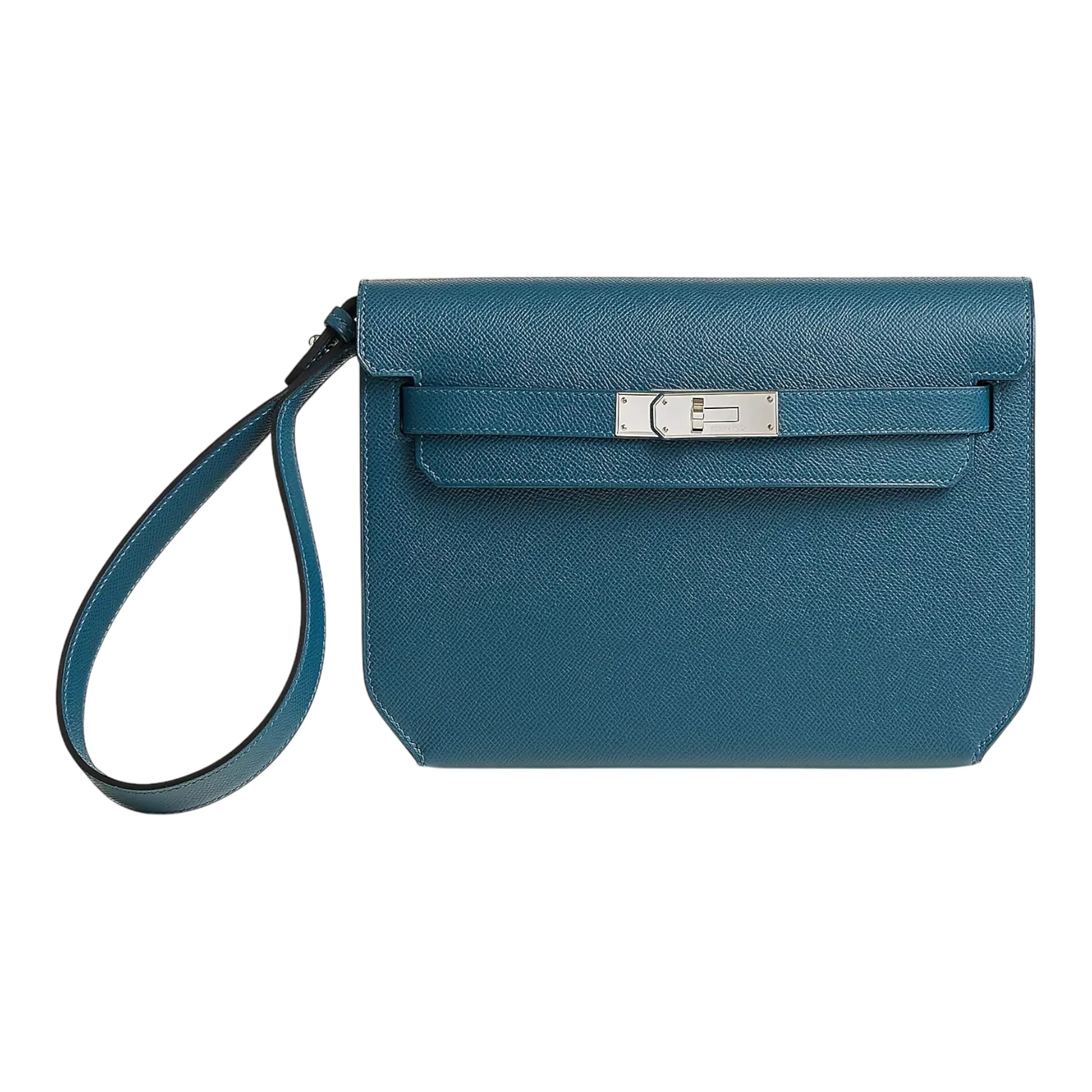 Hermès Depeche 25 Pouch – Bleu Thalassa