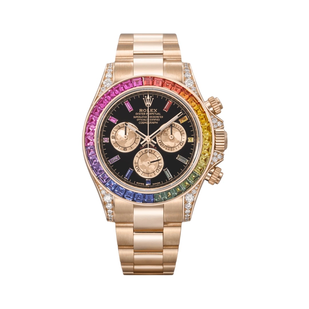 Rolex Rainbow Black Dial