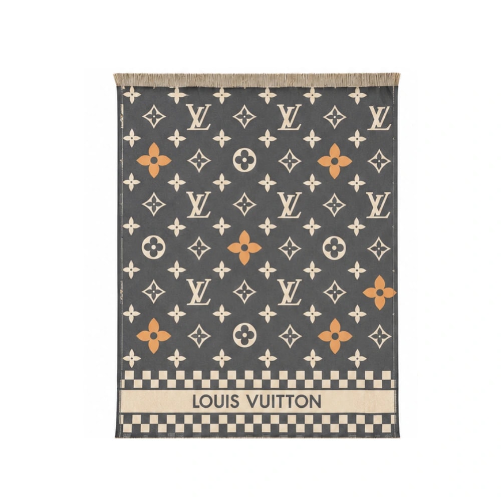 Louis Vuitton Wild At Heart Slate Scarf