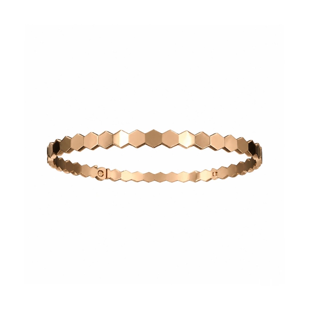 Chaumet Honeycomb Rose Gold Set