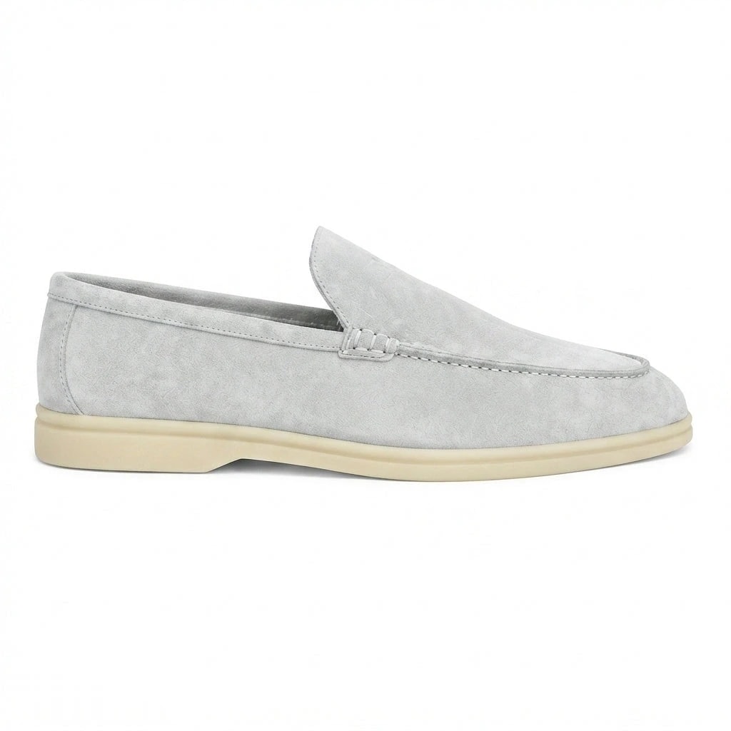 Loro Piana Footwear | Summer Walk Suede Grey (SH-LP-278-36)
