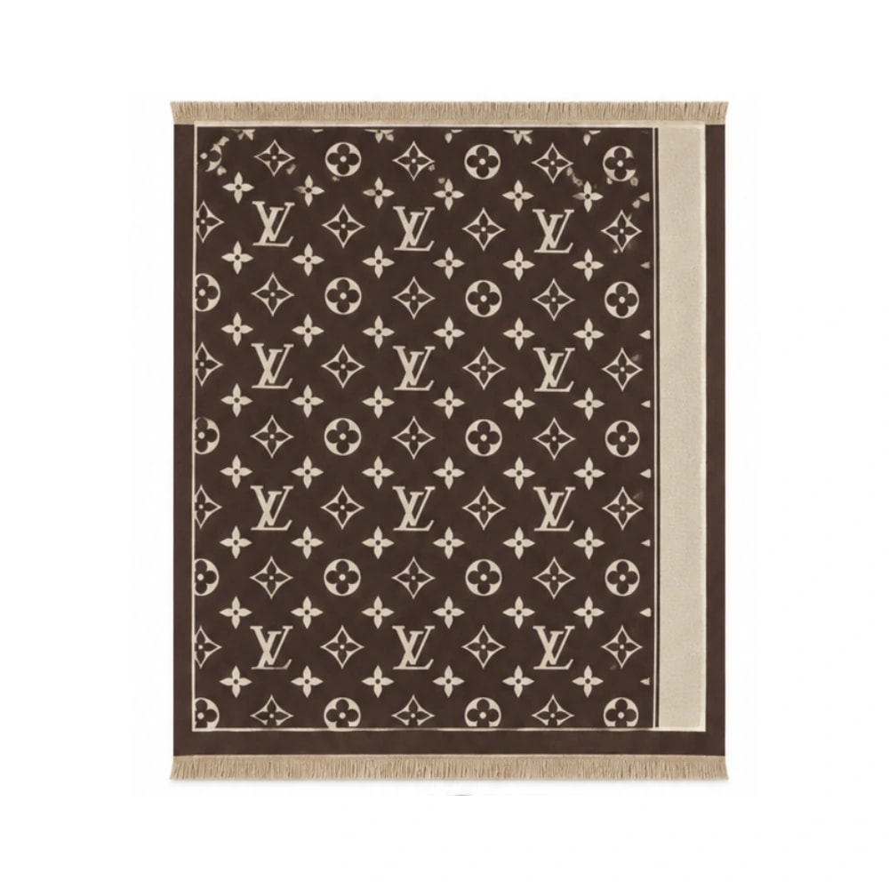 Louis Vuitton Classic Chocolate Scarf