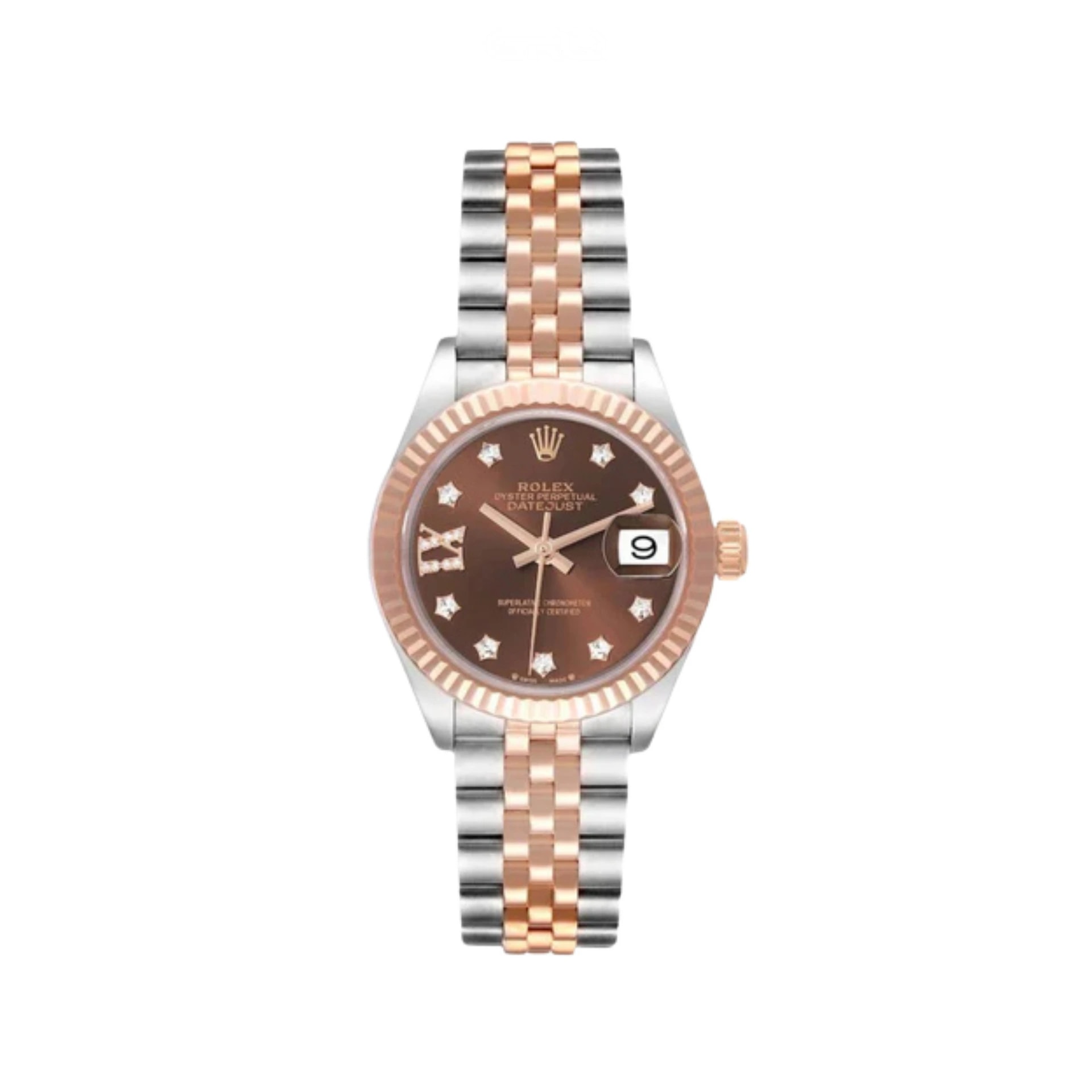 Rolex Datejust – 28 Chocolate Diamond Dial