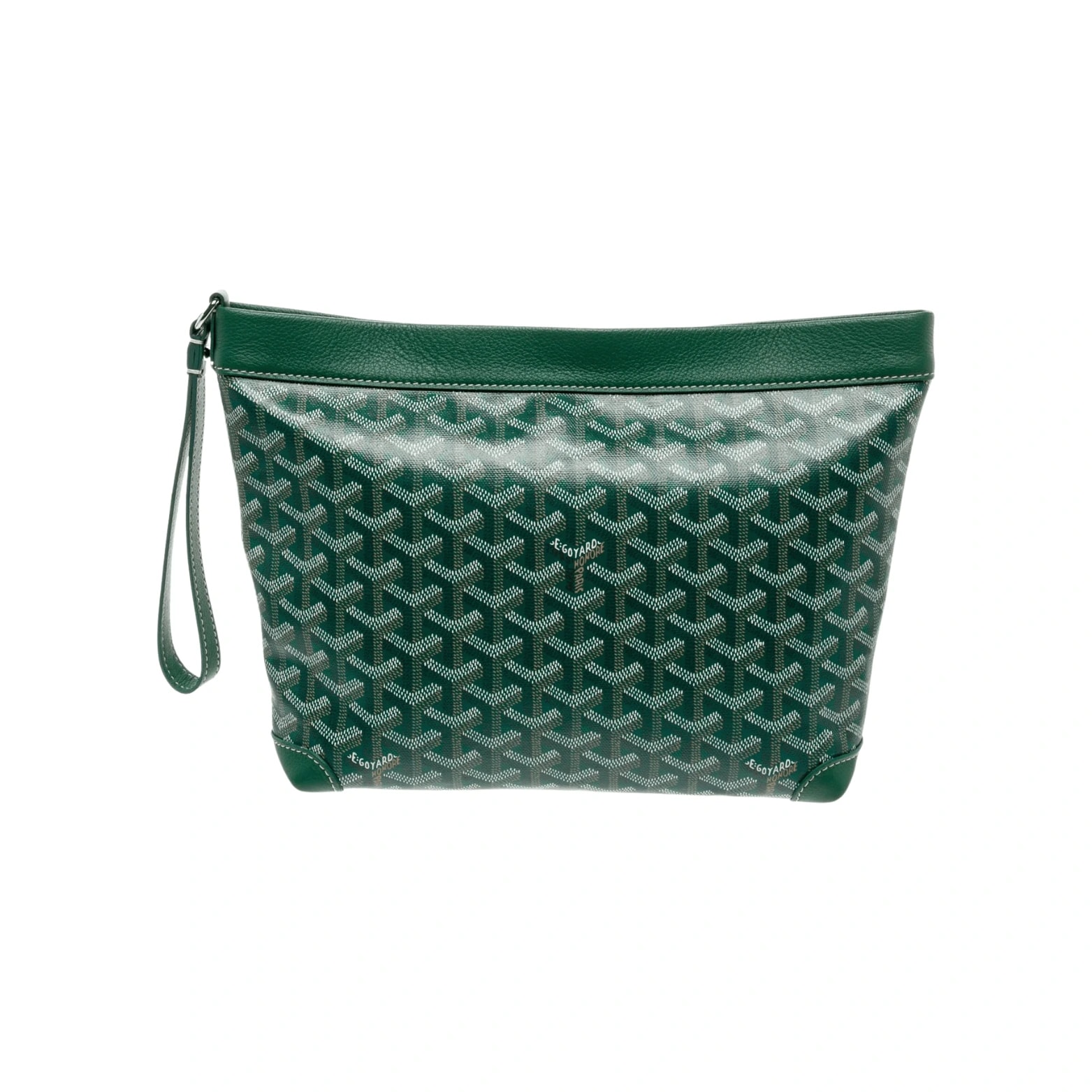 Goyard Bag | Conti Pouch Green