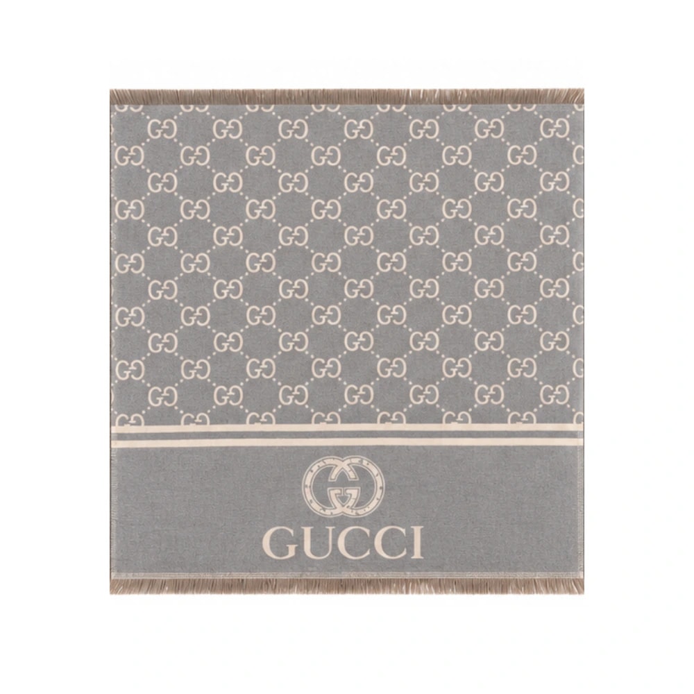 Gucci GG Monogram Jacquard Scarf
