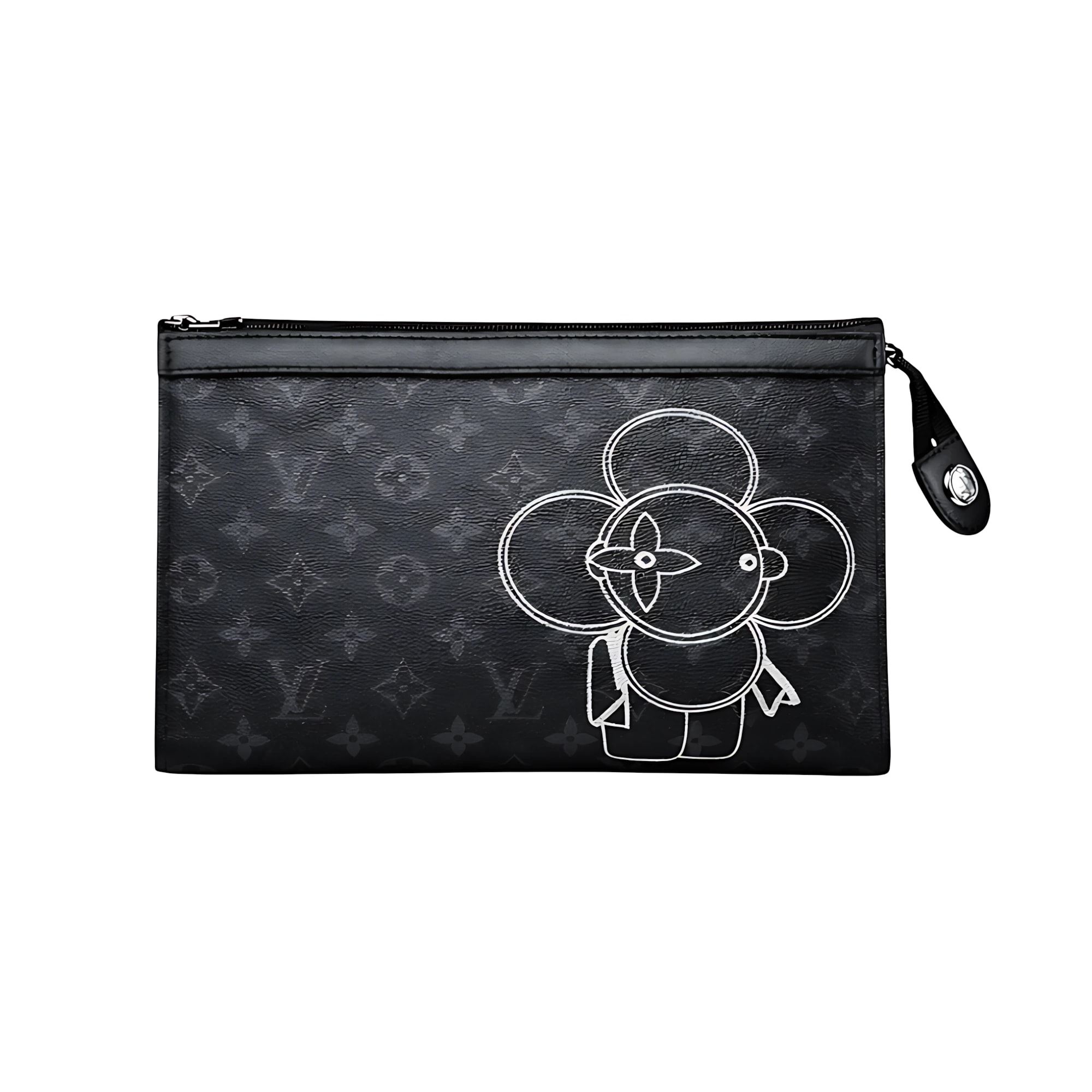 Louis Vuitton Toiletry Black White Toiletry Pouch