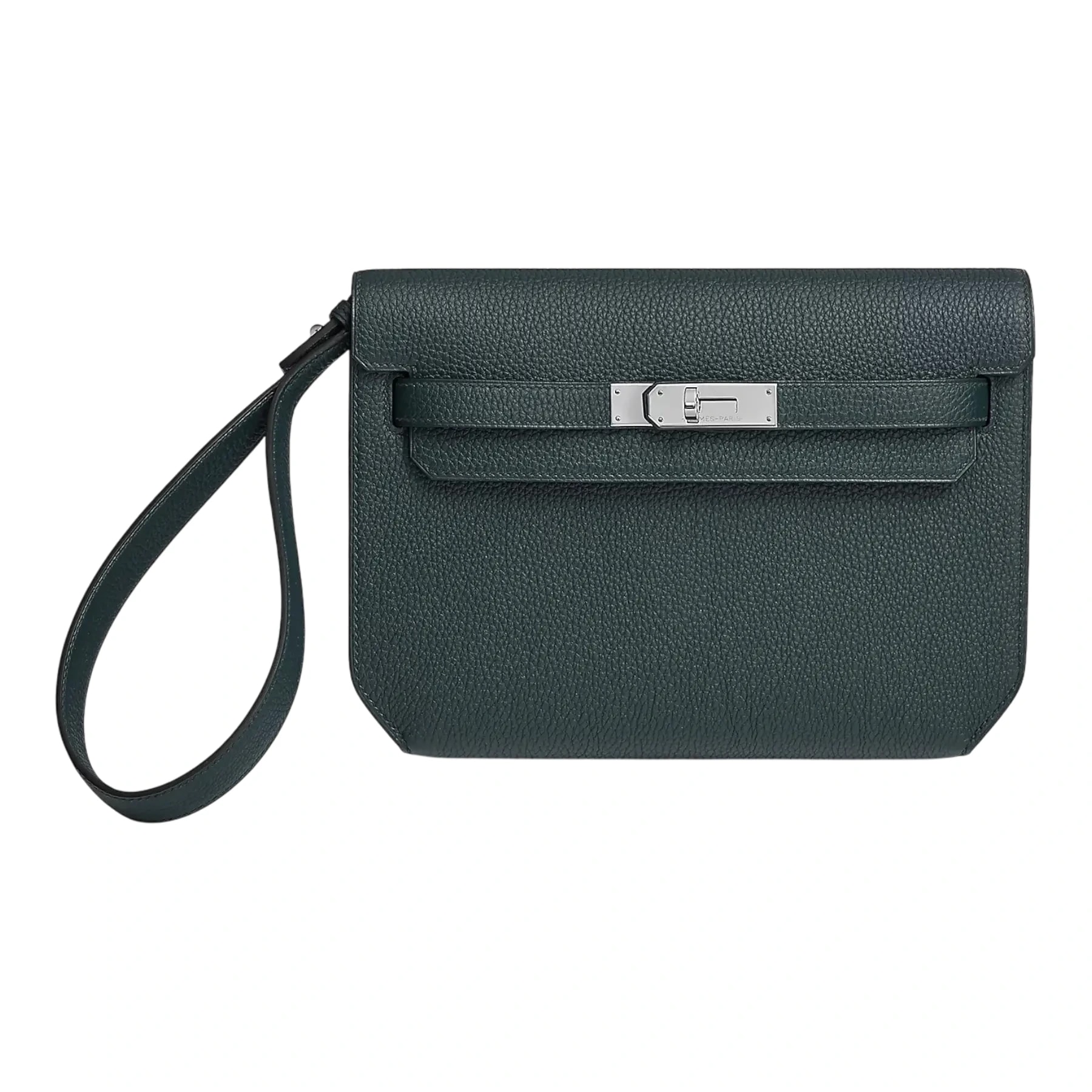 Hermès Depeche 25 Pouch – Bleu Océan