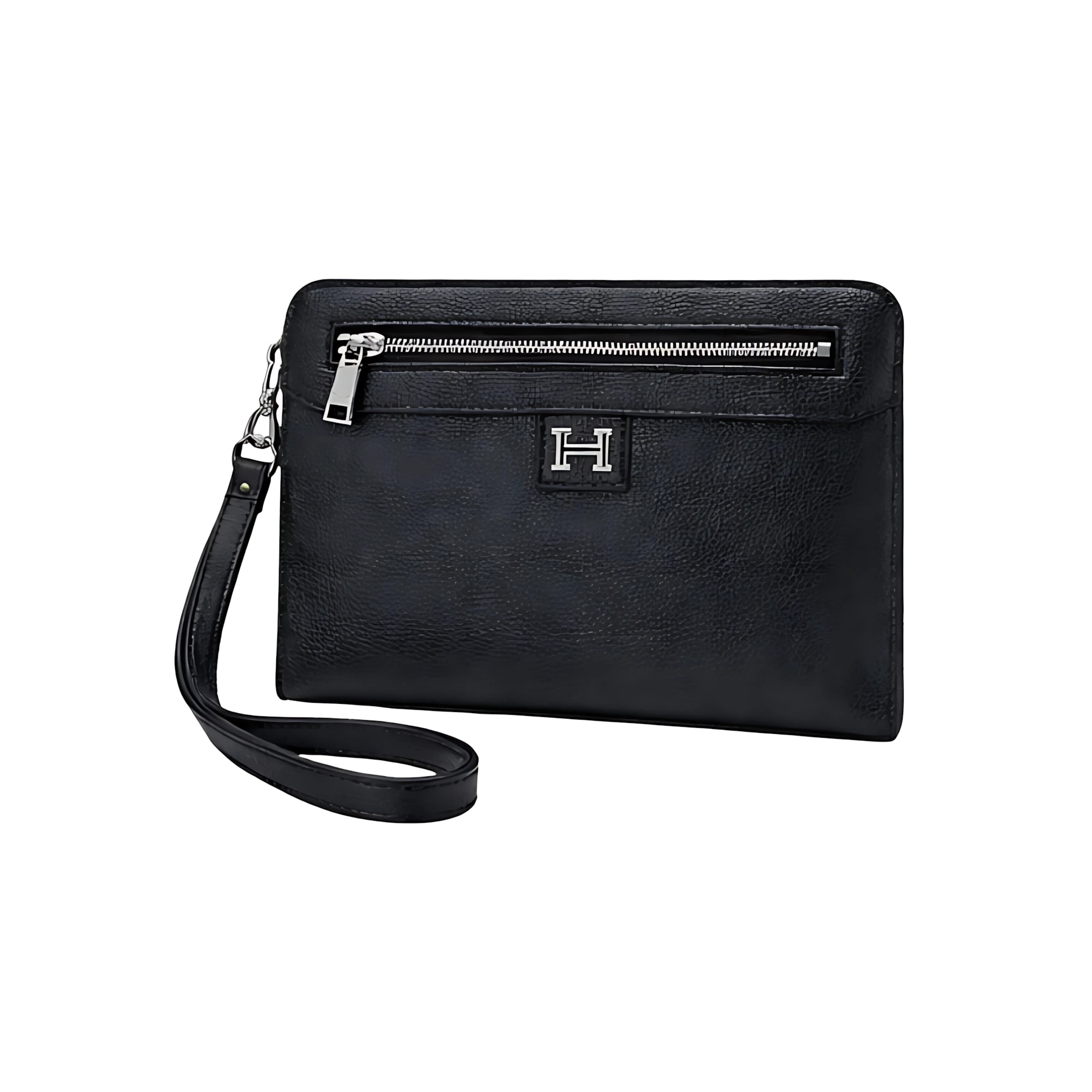Hermès Bag | Black Canvas Pouch