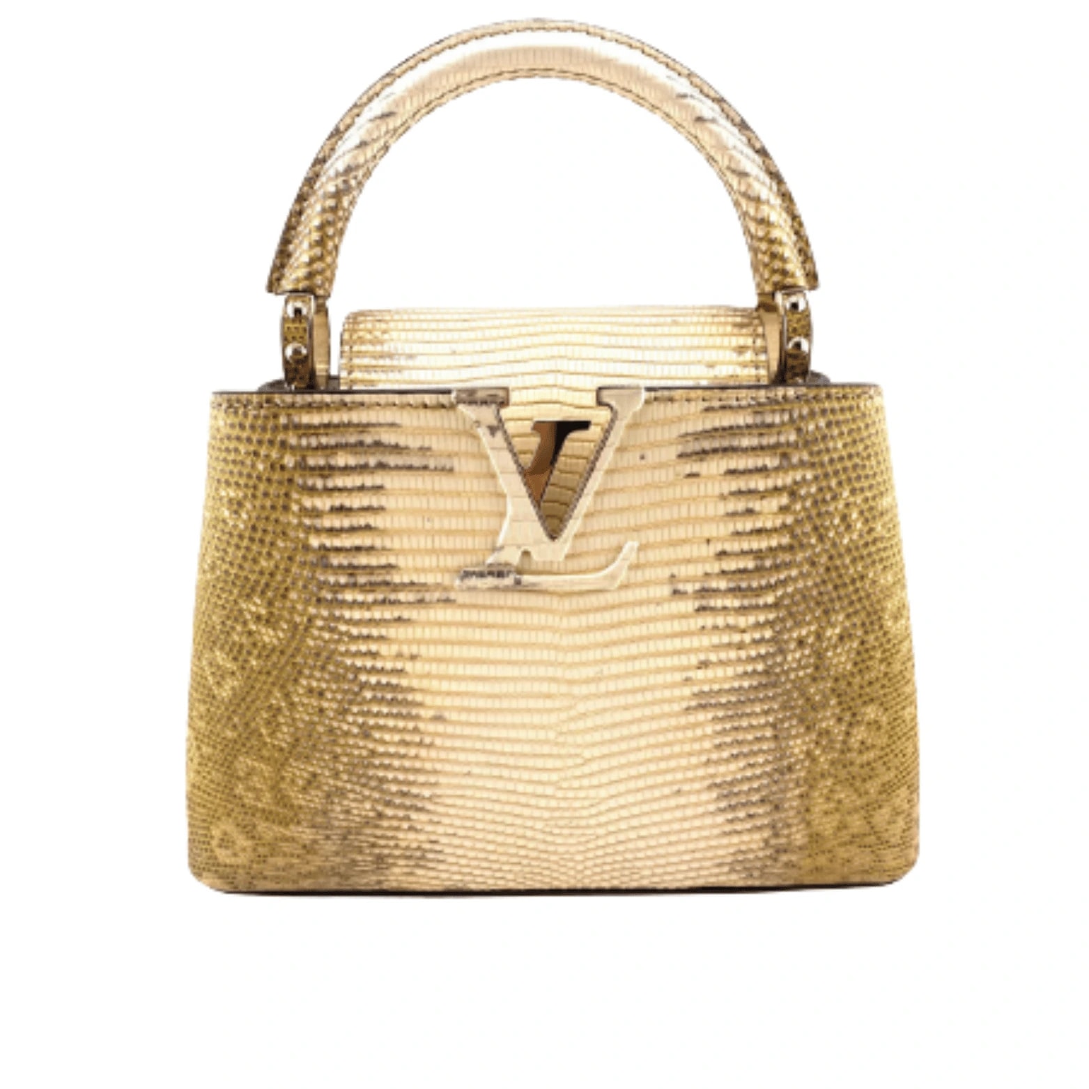 Louis Vuitton Capucines GoldSnakeskin