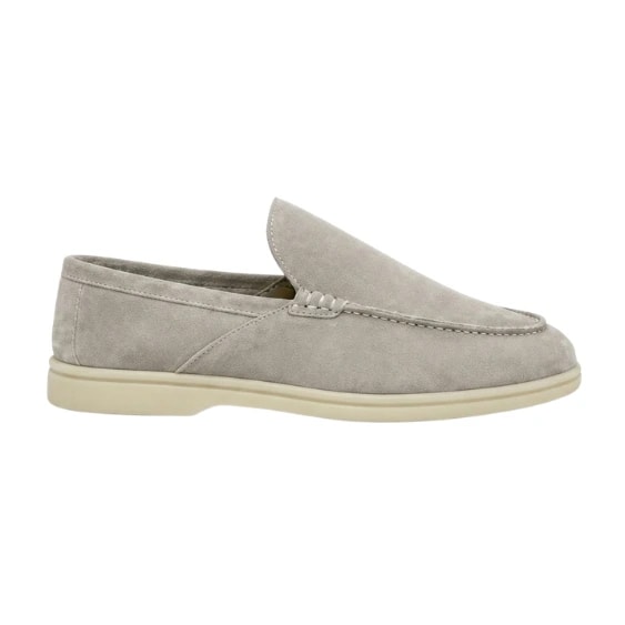 Loro Piana Footwear | Summer Walk Suede Grey