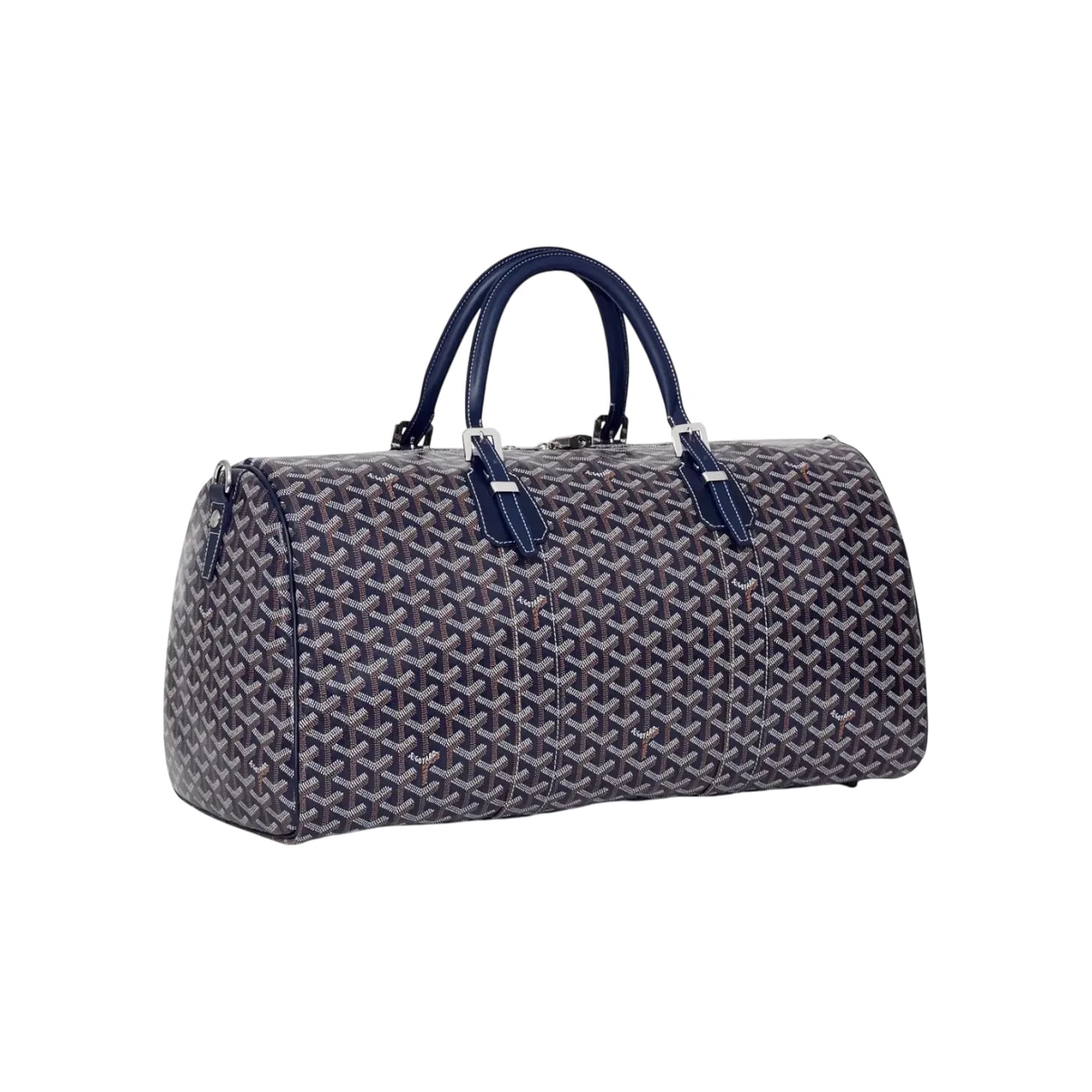 Goyard Boston 50 Bag Navy Blue