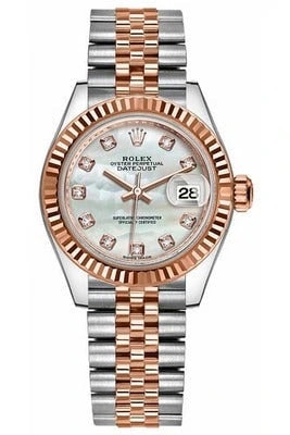 Rolex Datejust – Light Blue Gold Steel