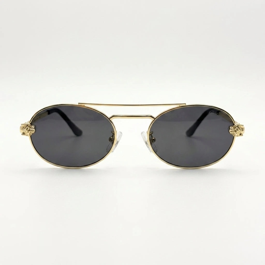 Cartier Sunglasses Gold-Tone Vintage