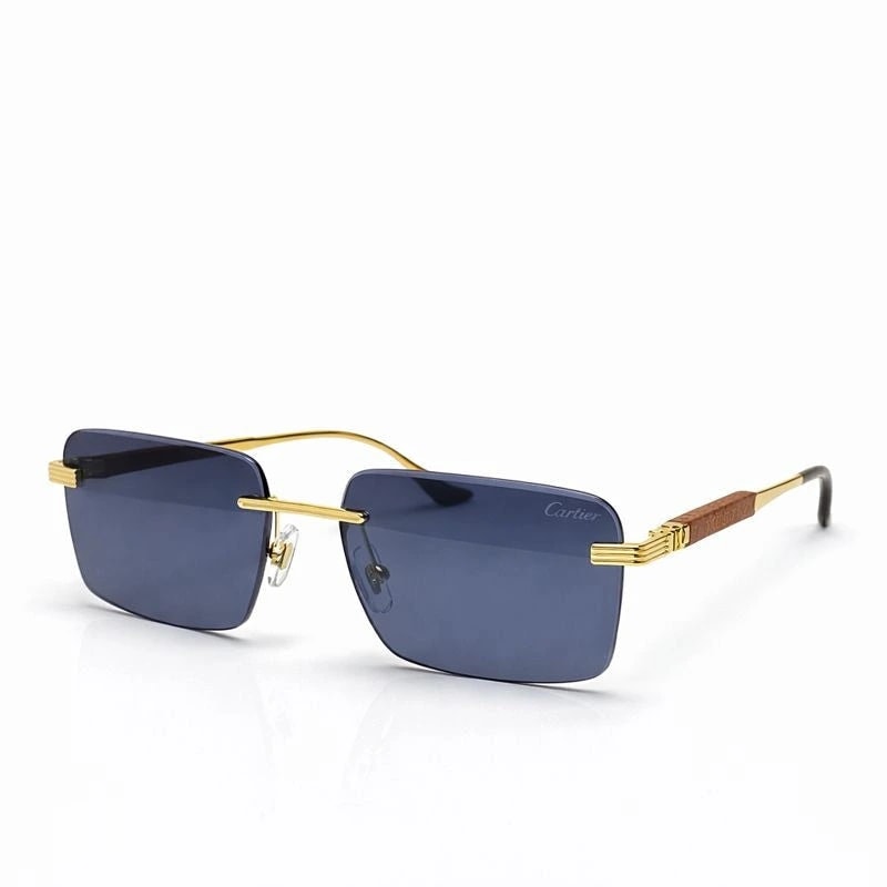 Cartier — Rimless Signature Sunglasses