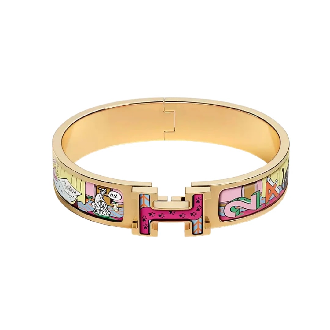 Hermès Clic H Mystere AU 24 Bracelet