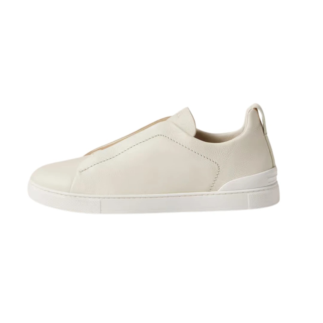 Zegna Footwear | Triple Stitch Secondskin White