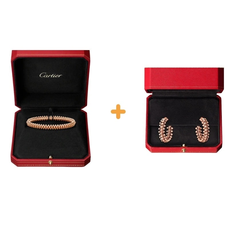 Cartier Set | Bracelet & Earrings