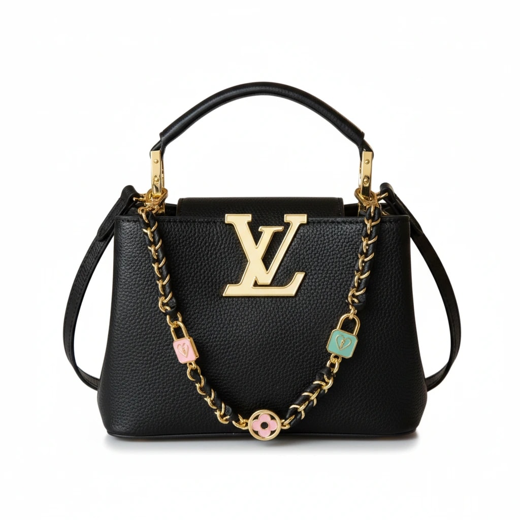 Louis Vuitton Hobo Shoulder Bag Leather