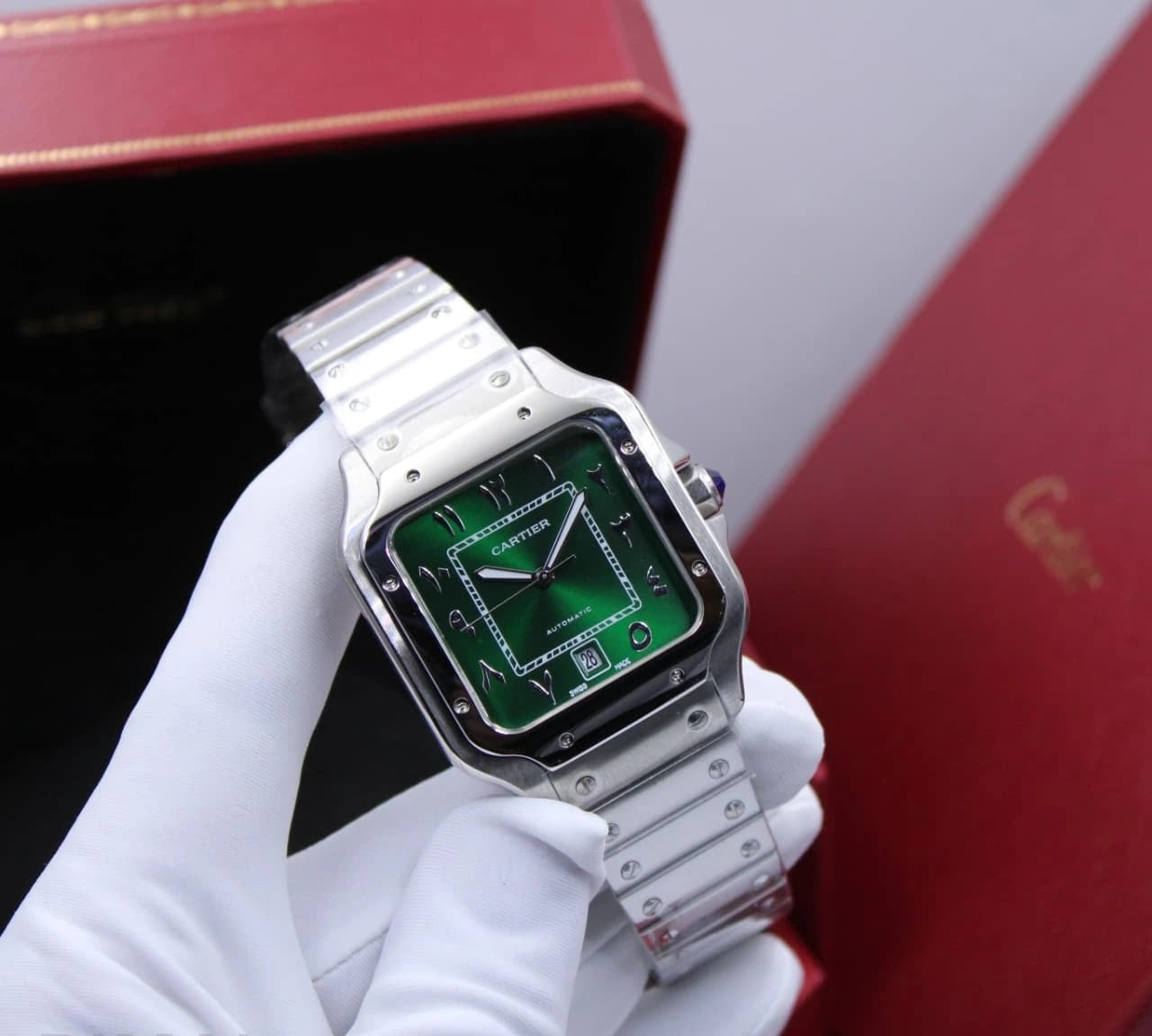Cartier | Santos de Cartier Large Model Watch (GEN-4869FEF3)