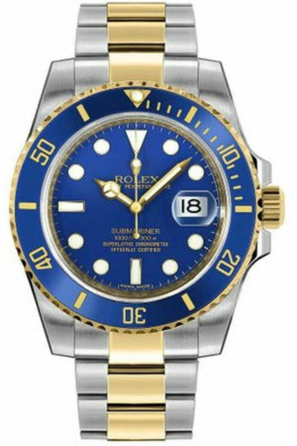 Rolex Submariner Date – Two Tone Blue Dial