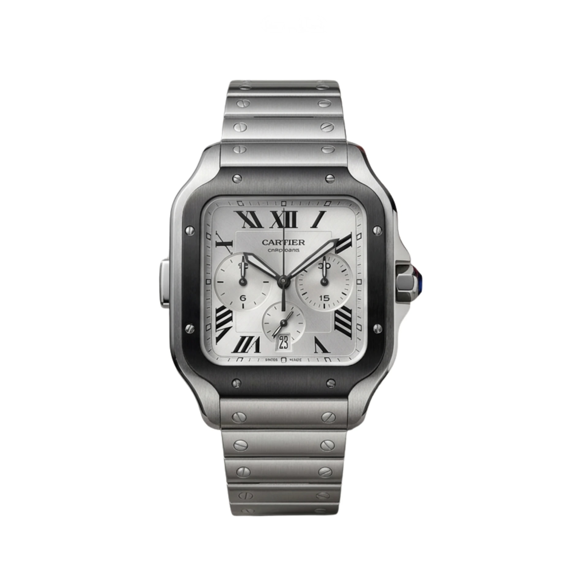 Cartier Santos de Cartier – Chronograph Stainless Steel