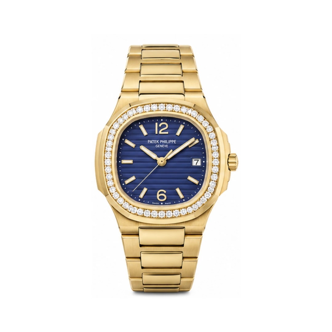Patek Philippe Nautilus – Gold-Tone & Blue