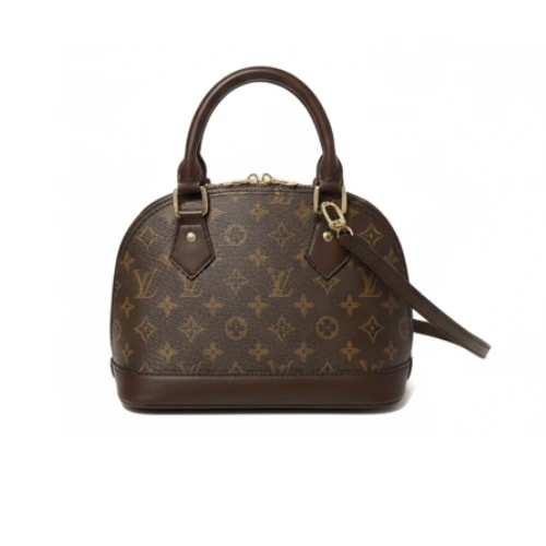 Louis Vuitton Alma BB Brown Leather Bag