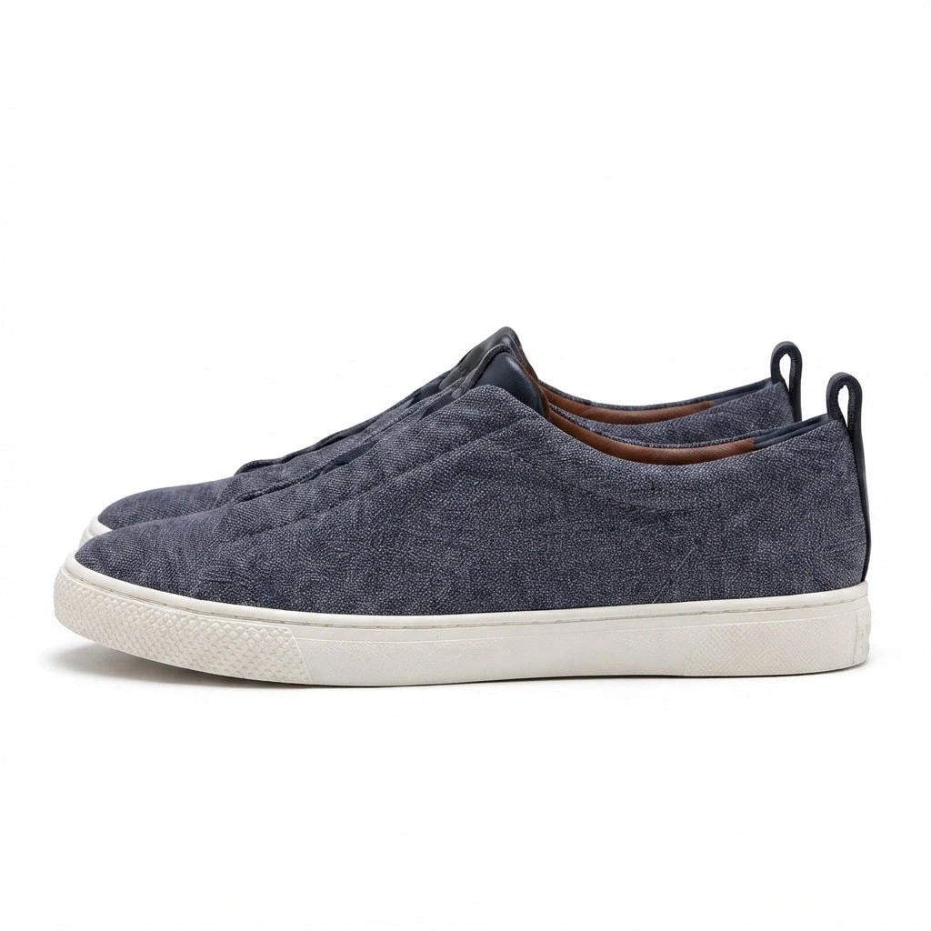Zegna Footwear | Triple Stitch Denim