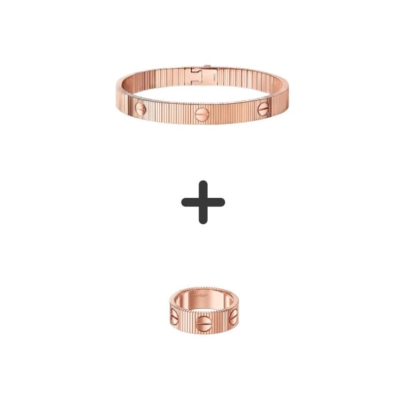 Cartier LOVE Set | Bracelet & Ring (B001004-R0010007)