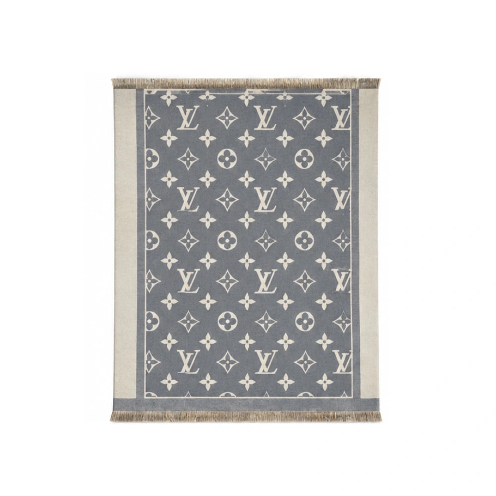 Louis Vuitton Monogram Denim Slate Scarf