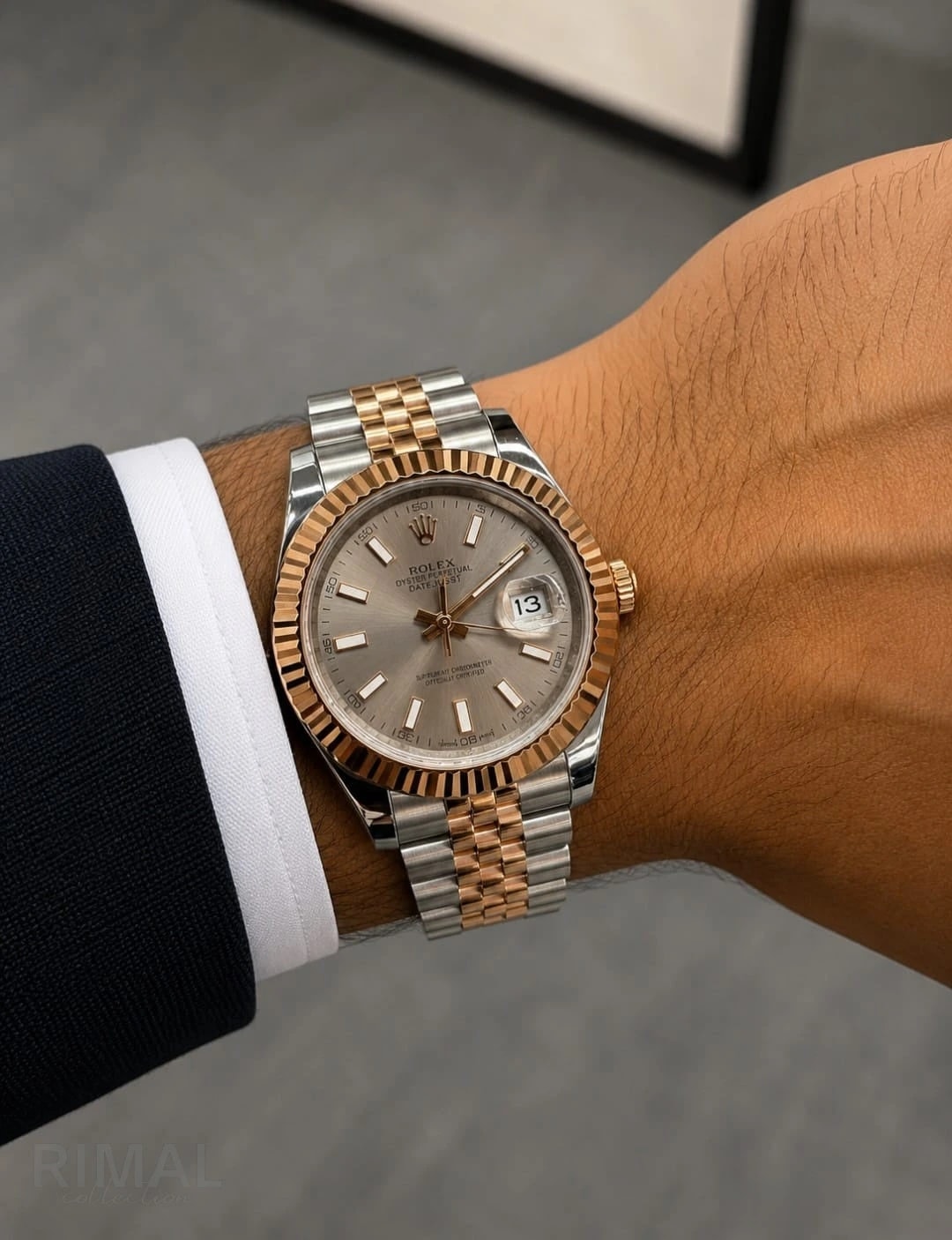 Rolex | Datejust 41 Oystersteel Mint Fluted Watch