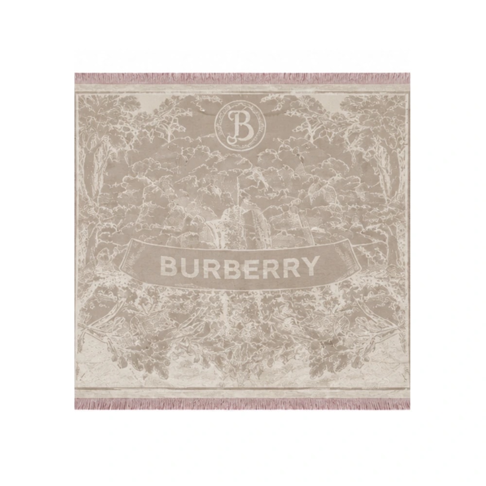 Burberry Oak Leaf Scarf
