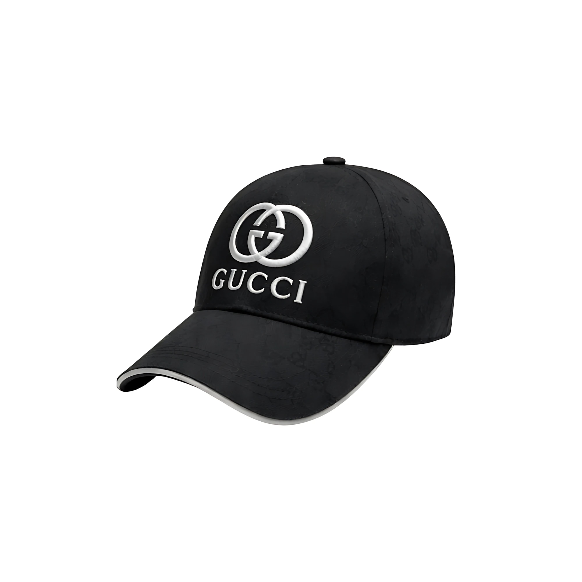Gucci GG Canvas Logo Black Cap