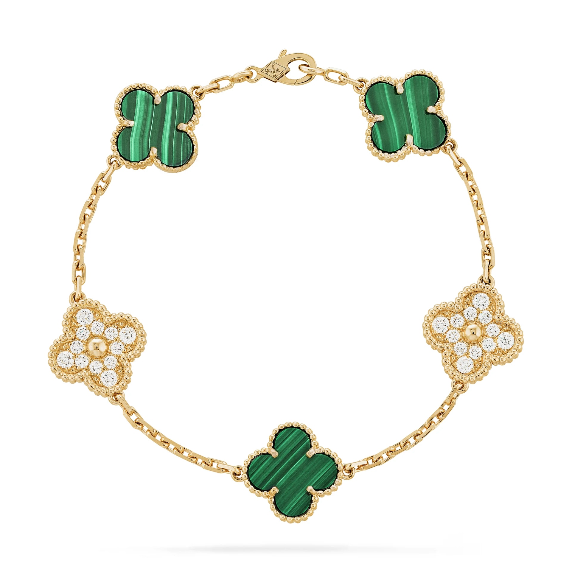 Van Cleef Vintage Alhambra Bracelet | 5 Motifs (503963790)