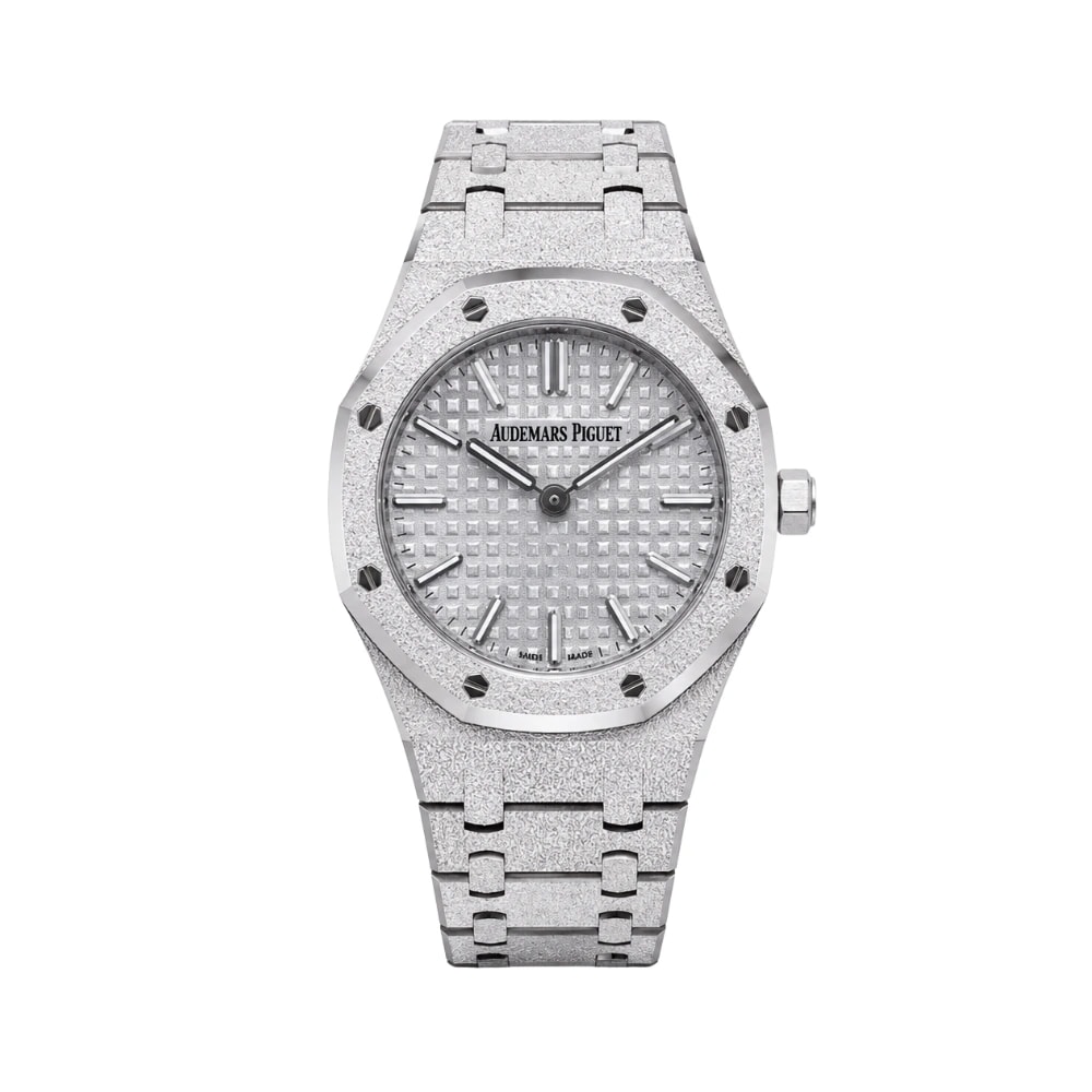 Audemars Piguet Royal Oak Mini Frosted White Quartz