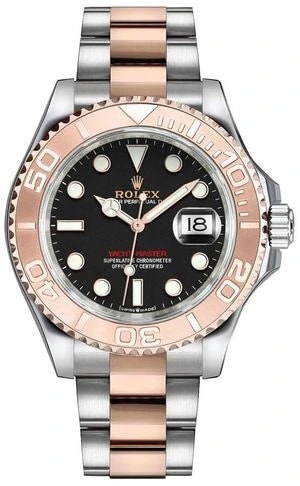 Rolex Yacht-Master – Black Dial Pink Gold