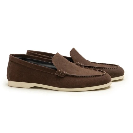 Loro Piana Footwear | Summer Walk Suede Brown (SH-LP-268-36)