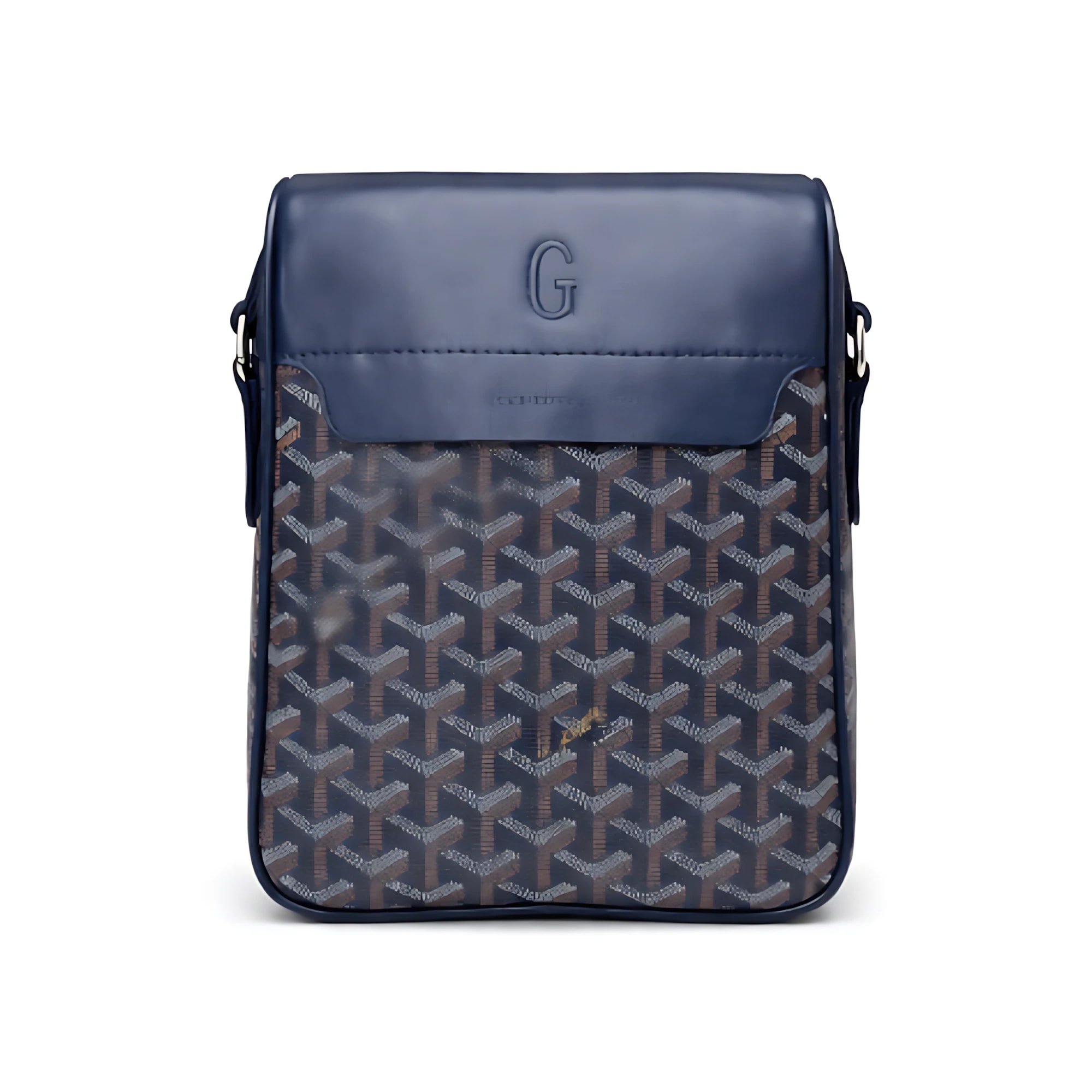 Goyard Crossbody Belvedere Blue Crossbody Bag