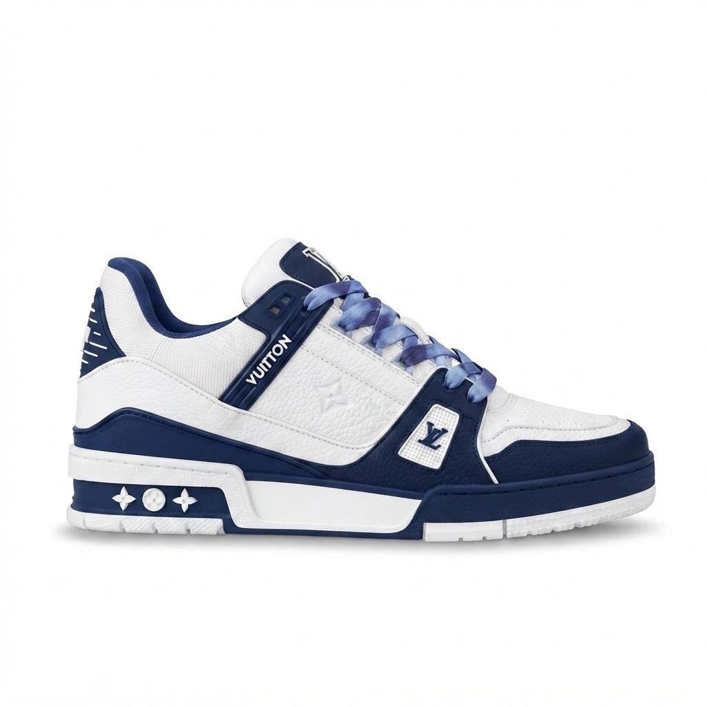 Louis Vuitton Footwear | Trainer White Navy Blue