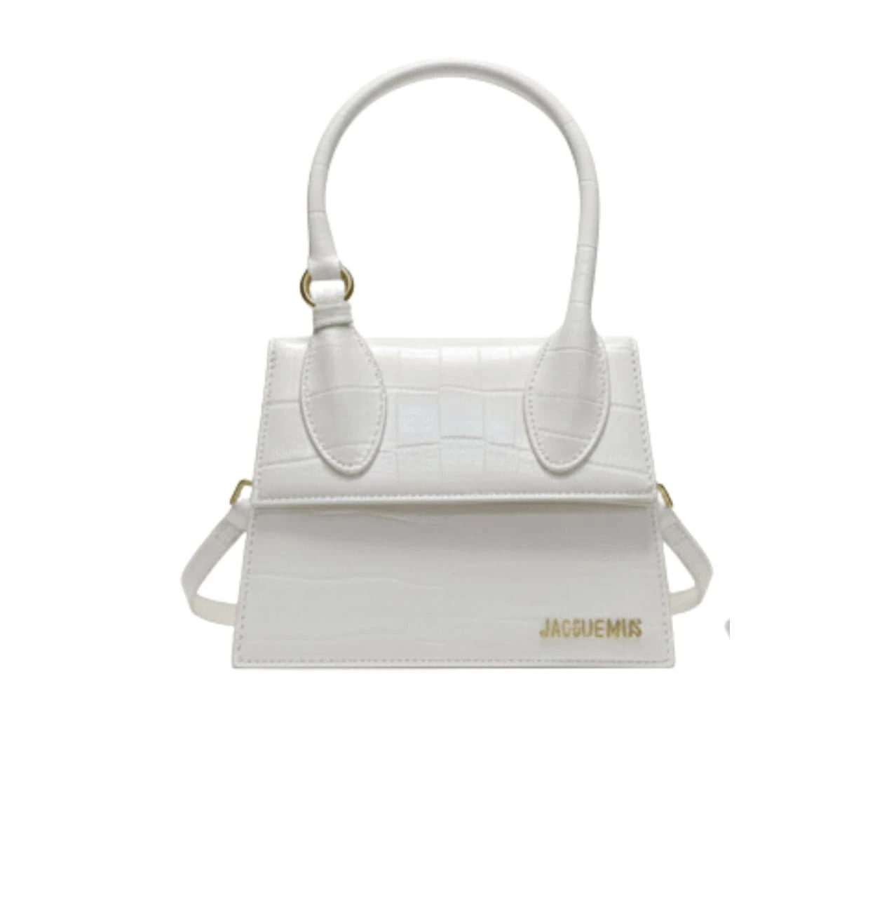 Jacquemus Le Chiquito Bag - Crocodile-Embossed Leather Finish