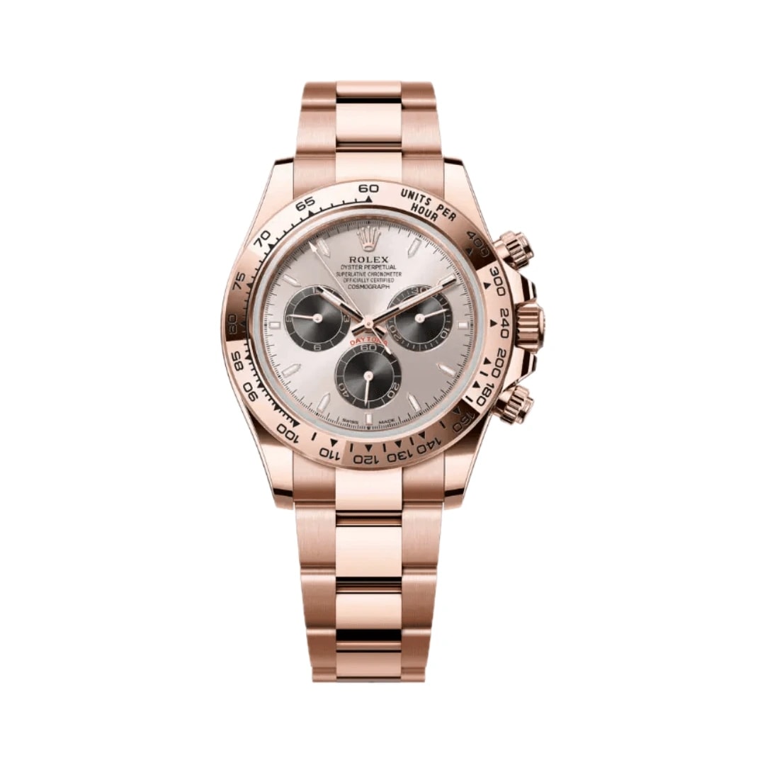 Rolex Rose Gold Sundust Dial